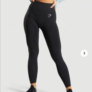 Gymshark Vital Seamless Black Leggings